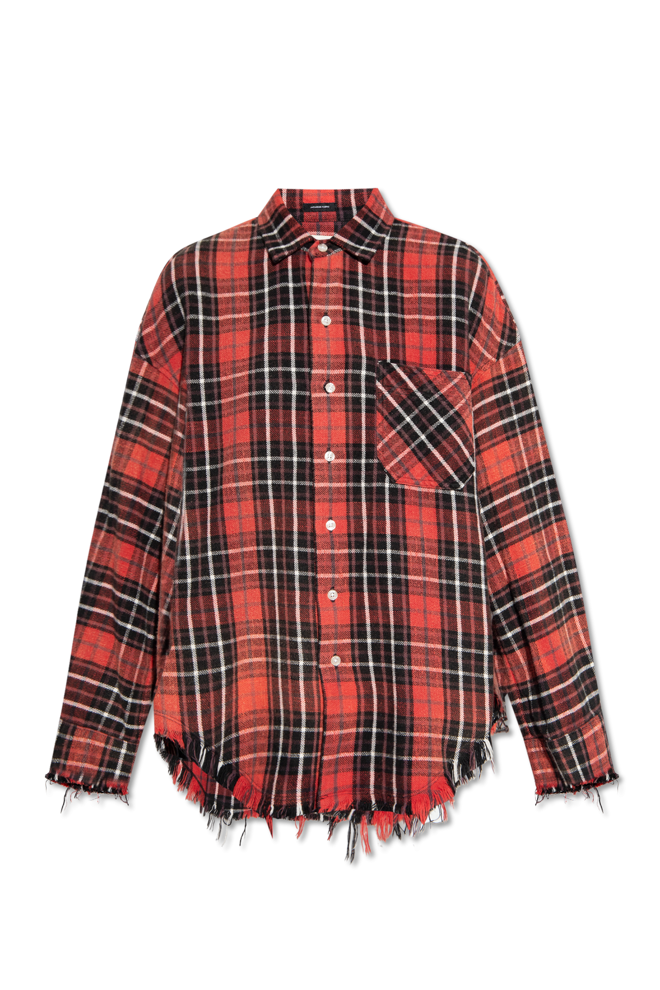 Multicolour Shirt with check pattern R13 Vitkac GB